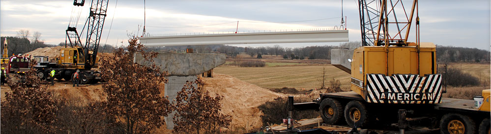 Wisconsin Pile Driving from Larson Bridge Construction